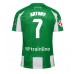 Real Betis Antony #7 Hjemmedrakt 2025-26 Korte ermer